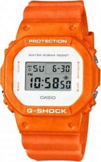 Casio G-Shock DW-5600WS-4DR Silikon / Beyaz / Turuncu Kol Saati kullananlar yorumlar
